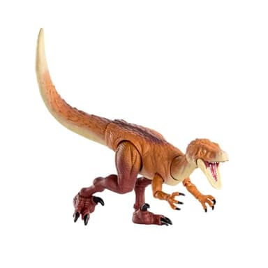Mattel Jurassic World Hammond Collection Dinosaur Action Figure Ornitholestes, Premium Design with Realistic Eyes, 18 Articulated Joints & Extra Hands