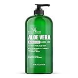 Botanic Hearth Aloe Vera Moisturizing Liquid Gel – 100% Pure Aloe, Enriched with Vitamin C for Dry & Itchy Skin – No Added Color, Fragrance, or Alcohol – 16 fl. oz