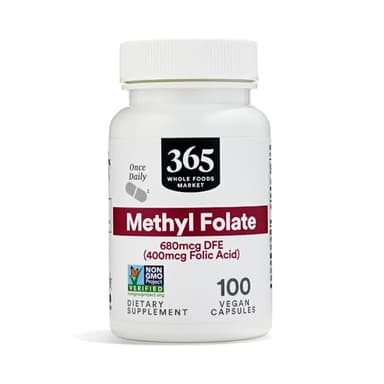 365 by Whole Foods Market, Methyl Folate, 100 Count