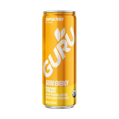 Guru Drink Energy Guayusa Org 12 FO