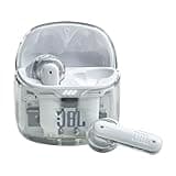 JBL Tune Flex - True Wireless with Active Noise Cancelling in-Ear Earbuds - Ghost Edition White (Renewed)