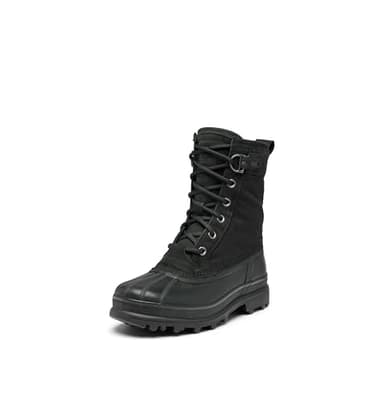 SOREL Men's Caribou Royal Waterproof Boot - Black, Black - 7