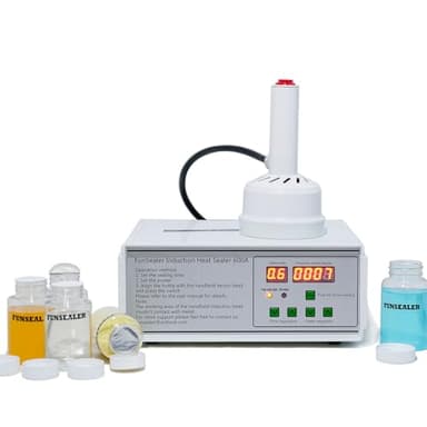 FunSealer Induction Heat Sealer, Bottle Cap Sealing Machine For Plastic Glass Bottle Cap 110v