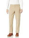 Dickies mens Regular Fit Active Waist Work Utility Pants, Desert Sand, 34W x 32L US