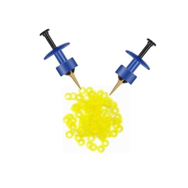 YAFIYGI Skin Tag Rubber Band 2X Pellet Bander Tool Set Micro Bait Bands for Fishing Terminal Tackle with 100 Bands, Match Coarse Fishing Accessories Kit