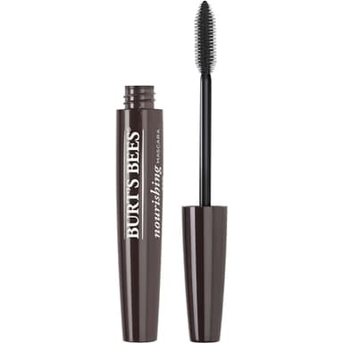 Burt's Bees 100% Natural Origin Nourishing Mascara, Black Brown - 0.4 Ounce
