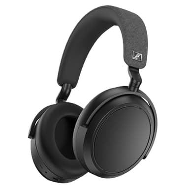 Sennheiser Momentum 4 Wireless Noise Cancelling Headphones - Bluetooth Headset for Crystal-Clear Calls with Adaptive Noise Cancellation, Over-Ear Headphones, 60h Battery Life, Folding Design, Black