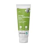 The Derma Co 4% Urea Deep Moisturizing Cream with Lactic Acid & Ceramide Complex | Deeply Moisturizes | Gently Exfoliates | Lightweight Formula I For Very Dry Skin-100g