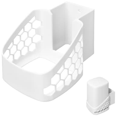 Modem Wall Mount Fit for Xfinity Comcast XB8 Router WiFi – White Wall Mount Bracket, Improves Airflow Space-Saving Holder for Home Office, Secure Mounting Solution, Organized Setup, Easy to Install