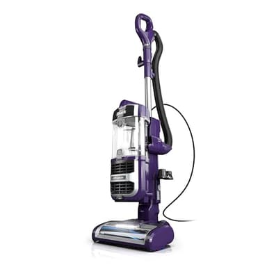 Shark Lift-Away Upright Vacuum with Powerfins, Self-Cleaning Brushroll, Anti-Allergen Complete Seal Technology, No Hair Wrap, LED Headlights, and Advanced Swivel Steering, Eggplant, ZD201