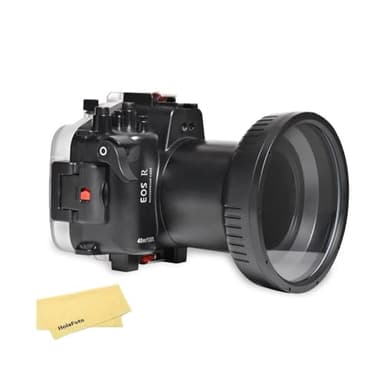 Seafrogs Underwater Housing for Canon EOS R, Professional Waterproof Diving Case with Leak Detector for EOS R with 24-105mm I 24-70mm I 16-35mm Lenses