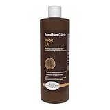 Furniture Clinic Teak Oil | Wood Oil Protects & Cleans Outdoor & Indoor Furniture, Boats, Shower Benches | Restore & Protect Wood, Prevent Drying & Other Damage | Natural Matte Finish | 17oz/500ml