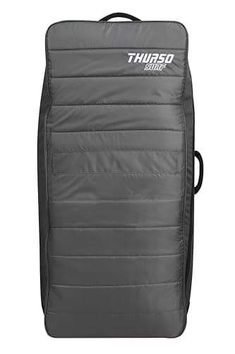 THURSO SURF Inflatable Paddle Board Bag with Wheels SUP Roller Backpack Replacement Fits Any iSUP Up to 12'6 and Accessories Large Capacity Paddleboard Bag Travel Carrying Backpack