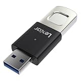 Lexar 128GB JumpDrive Fingerprint F35 PRO USB 3.2 Gen 1 Flash Drive, Up to 400/300 MB/s Read/Write, Storage Expansion and Backup, 256-bit AES & Fingerprint Encryption (LJDF35P128G-RNBNG)