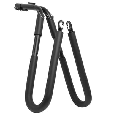 Surfboard Bike Rack, Adjustable Bike Surfboard Carrier Bracket, Fits Boards Up to 8 FT, Compatible with Short Boards, Boogie Boards, Snowboards