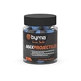 Byrna MAX Projectiles - | Maximum Stopping Power | OC and CS Non Lethal Pepper Spray & Tear Gas Blend Balls - Non Lethal Self Defense Projectile Rounds for Byrna Launchers, 0.68 Caliber (25 Count)