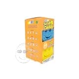 Scrub Daddy 6 Kitchen Sponges & 1 Daddy Caddy Dish Sponge Holder - BPA Free & Made with Polymer Foam - Stain & Odor Resistant, Scratch-Free Multipurpose Scrubbers