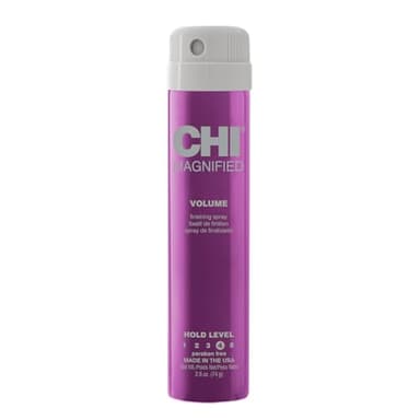 CHI Magnified Volume Finishing Hair Spray, Boosts Volume & Body For Maximum Fullness, Builds Resilience & Strength & Adds Shine, 2.6 Oz