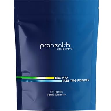 ProHealth Longevity TMG Pro 500 Grams Bulk Powder (Trimethylglycine - Betaine Anhydrous) - Methylation Support