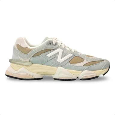 New Balance 9060 Sneakers, Grey/Brown, 8.5 US Women/7 US Men