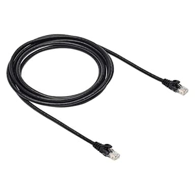 Amazon Basics RJ45 Cat 6 Ethernet Patch Cable, 10Gpbs High-Speed Cable, 250MHz, Snagless, 10 Foot, Black for Printer