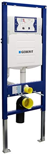 Duravit Geberit 111.335.00.5 DuoFix In-Wall System with Sigma Concealed Tank for 2x6 Wall Construction, white, large