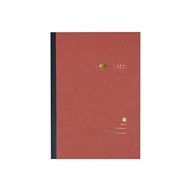 Nakabayashi YU-SARI NYN-A501-W Fountain Pen Notebook, A5/Plain