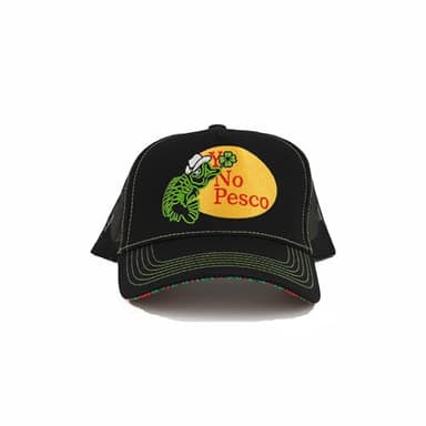 Yo No Pesco Baseball Cap, Clover Mexican Design, Summer Trucker Hat