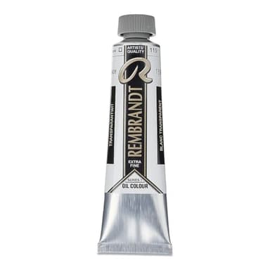 Rembrandt Artist's Oil Colors Transparent White 40 ml 119