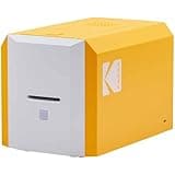 KODAK ID100S Photo ID Card Printer, Easy to Use, Compact, Single Sided Color Printing, 300x1200dpi Edge-to-Edge Printing, Hand Feeding