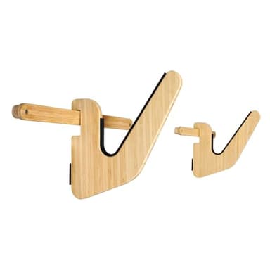 Grassracks Bamboo Surfboard Rack for 1 Board - Snowboard Mount or Surf Wall Rack Kaua'i Show-Off (1 Board, Bamboo)