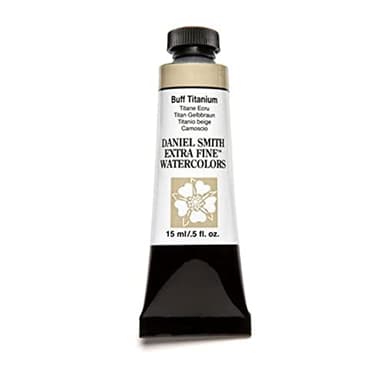 Daniel Smith 284600009 Extra Fine Watercolor 15ml Paint Tube, Buff Titanium, 0.5 Fl Oz (Pack of 1)