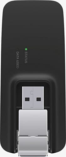 Verizon MiFi USB730L U730L 4G LTE Global USB Modem Black,Verizon (Renewed)