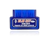 KVAEY OBDII Car Auto Diagnostic Scanner, ELM327 Automotive Bluetooth Scan Tool and Code Reader, Professional Car Bluetooth Engine Fault Code Reader, Universal Car Accessories