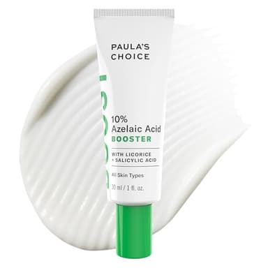 Paula's Choice BOOST 10% Azelaic Acid Booster Cream Gel Face Serum with Salicylic Acid, Oil-Free Skin Brightening Serum for Face, Fragrance-Free, 1oz