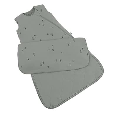 GUNAMUNA Sleep Sacks for Babies Toddlers and Newborns, Easy Changing Diaper Zipper, 1.0 TOG, Forest, 24-36 Months