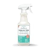 Wondercide - Flea, Tick & Mosquito Spray for Dogs, Cats, and Home - Tick Killer, Control, Prevention, Treatment - with Natural Essential Oils - Pet and Family Safe - Cedarwood 16 oz