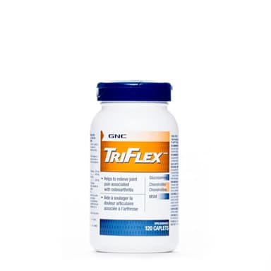 GNC TriFlex |Targeted Joint, Bone & Cartilage Health Supplement with Glucosamine Chondroitin & MSM |Support Mobility & Flexibility | Twin Pack (2 x 240 Caplets)