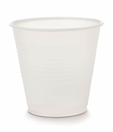 Medline Disposable Cold Plastic Drinking Cup, 5 Oz (Pack Of 2500)