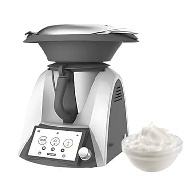 All-in-One Smart Kitchen Machine, Automatic Cooking Robot with LCD Display and Guided Recipes,With Temperature Adjustable 37–160℃, All-in-One Cooking Robot For Busy Families