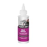 Nutri-Vet Eye Rinse for Cats - Gentle Formula Removes Debris - Helps Reduce Irritation and Prevent Tear Stains - 4oz