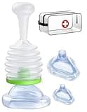 Anti Choking Device/Choking Rescue Device,Choking Device for Kids & Adults, Portable Suction Units Device,Home&Travel Kit,Choking Rescue Device for Kids & Adults with 3 Masks, Strong Suction Heimlich
