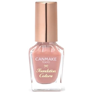 CANMAKE - Foundation Colors - Smoothing Polished Coat - 0.3floz (8ml) (06 Sheer Apricot)
