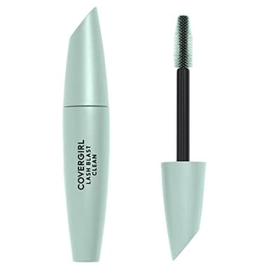 CoverGirl Lash Blast Clean Volume Mascara, Vegan Formula, Volumizing, Smudge-Proof, Black Brown, 1 Count