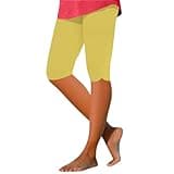 Womens Gym Shorts Cute Activewear for Lady Out of Range Spanks Leggings Cropped Leggings for Pant 5 Ft Dupes Hotty Hot A,Yellow