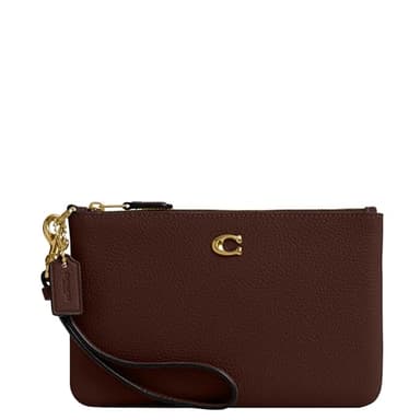 Coach Women's Essential Small Wristlet, B4/Maple