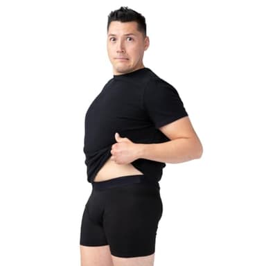 tootles Men's Flatulence-Filtering Boxer Briefs 3.0 – Odor-Blocking, Gas-Absorbing Underwear with Replaceable Carbon Filter (US, Alpha, Small, Regular, Regular, 1, Black)