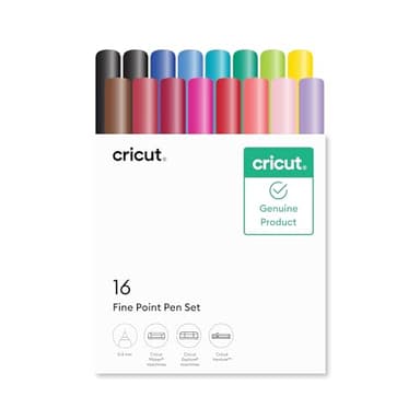 Cricut® Fine Point Pen Set, 0.4 mm (16 ct)