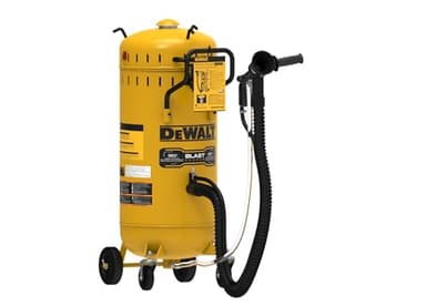 DEWALT Abrasive BlastVac for Clean, Portable Sandblasting, 120V, 5.5 – 6.5 SCFM @ 115PSI (DXCM009-0369)