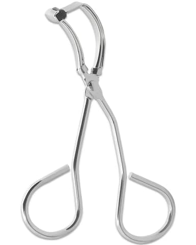 Eyelash Curler,Lash Curler for Short Lashes,Comfort Grip， Just Dramatically Curled Eyelashes for a Lash Lift in Seconds (Silver)